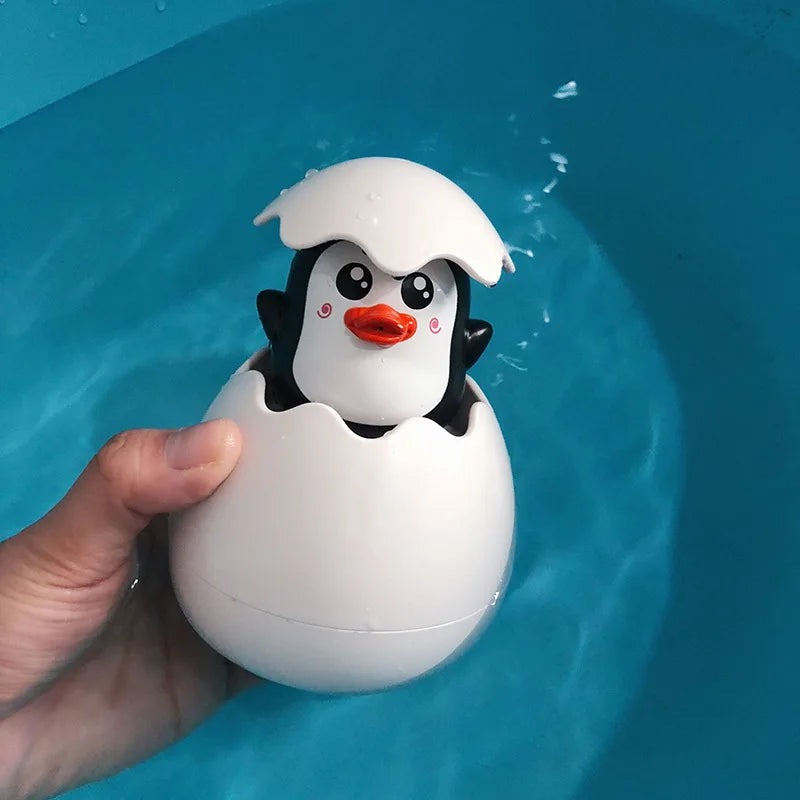 Baby Water Spray Toy with Duck Penguin for Bath & Water Play Kids Gift