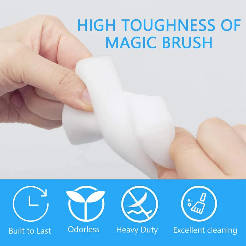 Melamine Sponge Magic Eraser Cleaning Sponges for Household & Kitchen - 5/10/20/50/100pcs