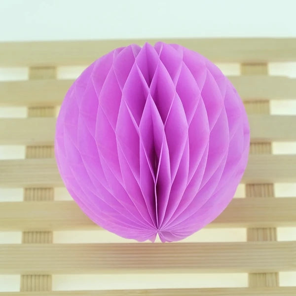 10PCS 4-Inch Tissue Paper Lantern Honeycomb Balls for Party & Home Decor
