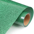 Heat Transfer Glitter Vinyl Sheet for Clothing and Fabric 12x10 Inch - Easy Cut, High Elastic HTV
