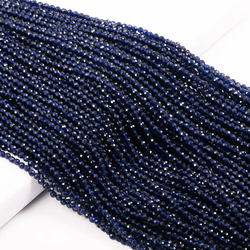 Natural Bright Spinel Beaded Jewelry Making Beads - Round Faceted 2-3mm, Loose Stones for Bracelets & Necklaces