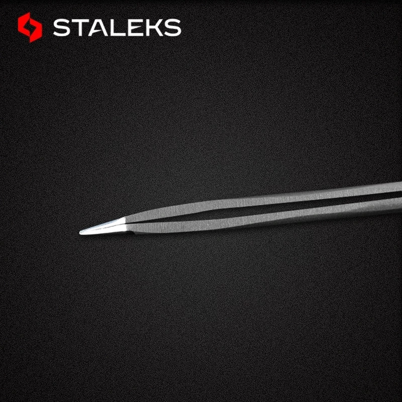 High-Precision Stainless Steel Tweezers for Eyelash Extensions and Makeup