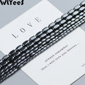 Natural Hematite Beads Square Loose Spacer Beads for Jewelry Making