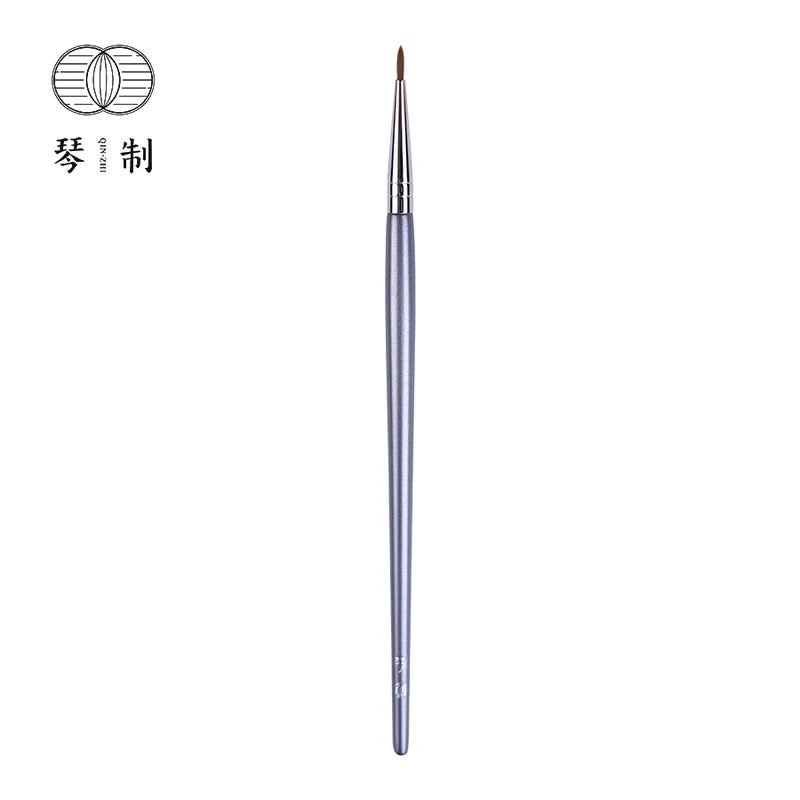 Precision Ultra-Fine Eyeliner Brush - Synthetic Hair for Makeup & Detailing