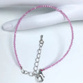 Natural Stone Beaded Bracelet with Rose Quartz and Amethysts for Men and Women - Gift Jewelry