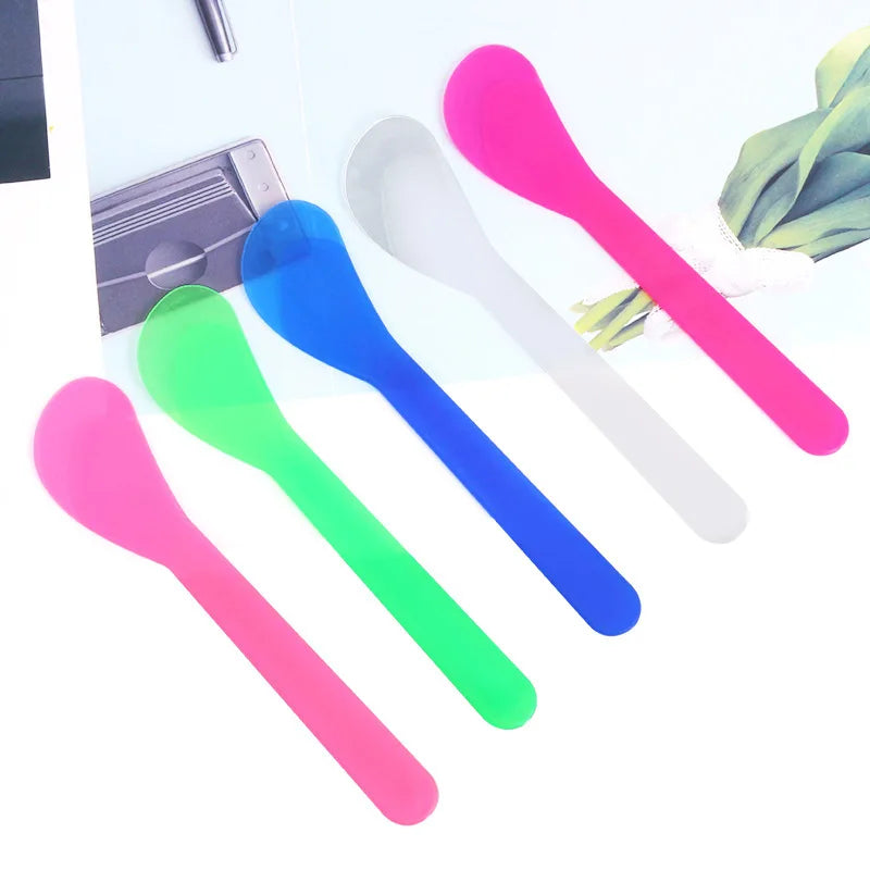 5PCS Makeup Spatula Set for Mask Mixing, Cosmetic Tool, Food-Grade Plastic
