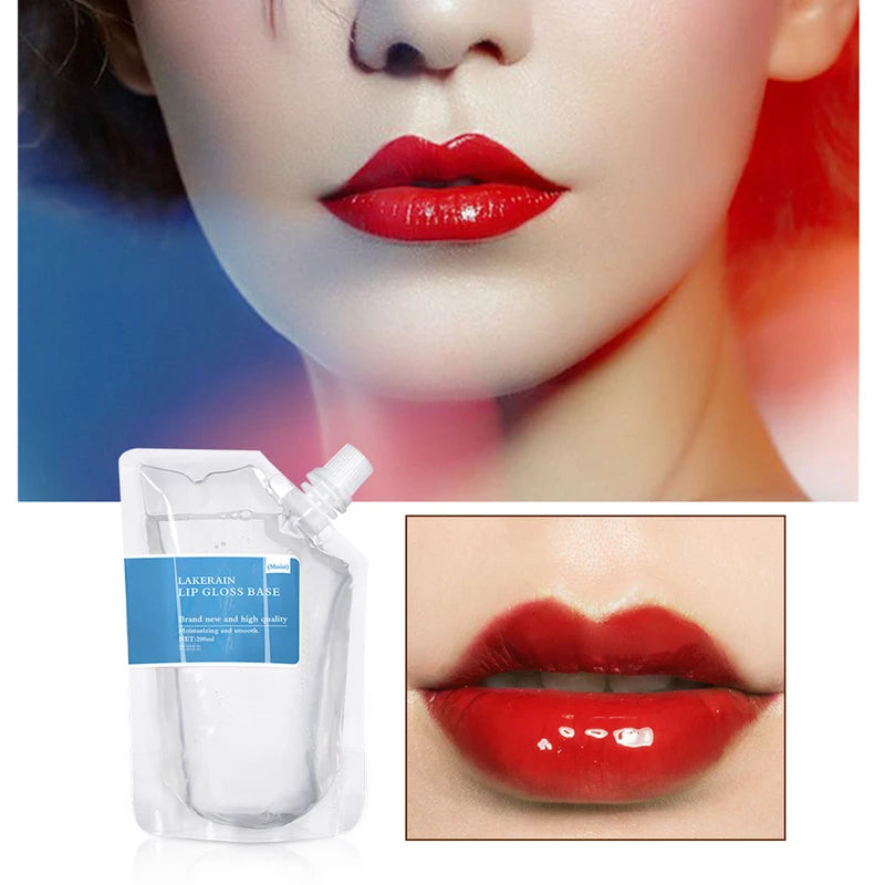 Bulk Clear Lip Gloss Base Gel for DIY Lipstick & Lip Gloss Making - 25/50/100ml