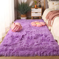 Large Washable Fluffy Rug for Living Room and Bedroom 160x230 cm - Non-Slip Carpet