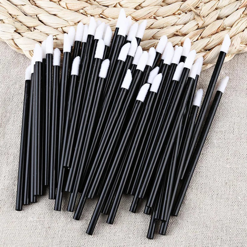 500/1000 Pcs Lip Brush Set for Women Lipstick Gloss Application Makeup Tool
