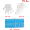 200PCS Disposable Paraffin Wax Hand and Foot Liners Spa Care Bags