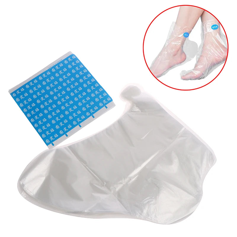 200PCS Disposable Paraffin Wax Hand and Foot Liners Spa Care Bags