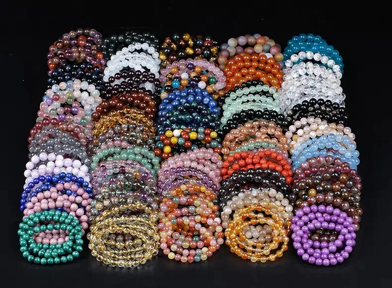 Natural Freshwater Glass Shell Beads for Jewelry Making - 6 Sizes, Multicolor