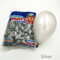 Latex Balloon Set for Wedding Birthday Baby Shower Party Decorations - 5 Inch, 30/50/100 pcs
