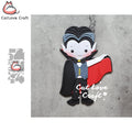 Halloween Vampire Metal Cutting Dies for Scrapbooking and Card Making - CatLove