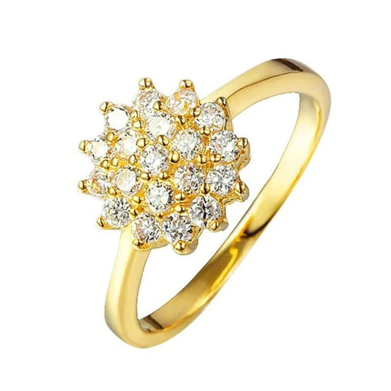14K Gold Diamond Engagement Ring for Women – 1.5 Carats Luxury Wedding Band