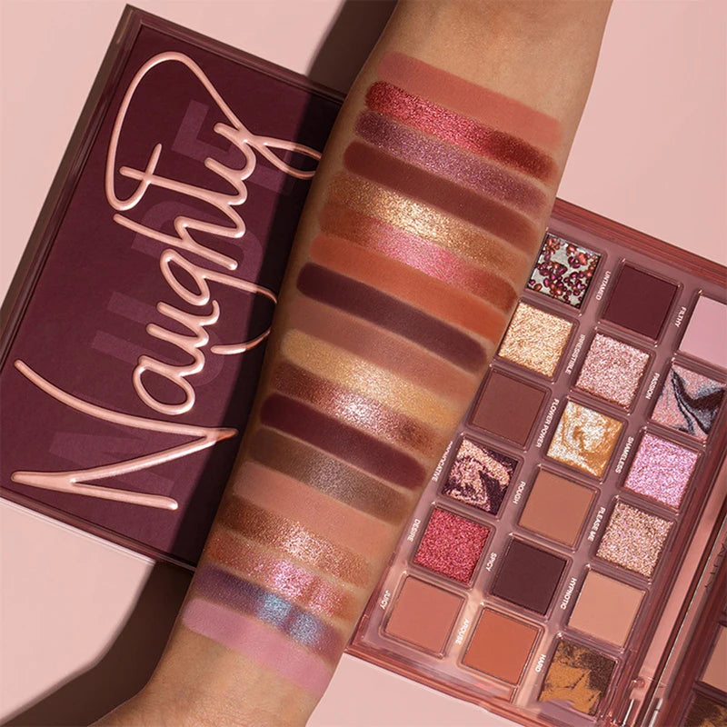 18 Color Eyeshadow Palette - Shimmer & Matte