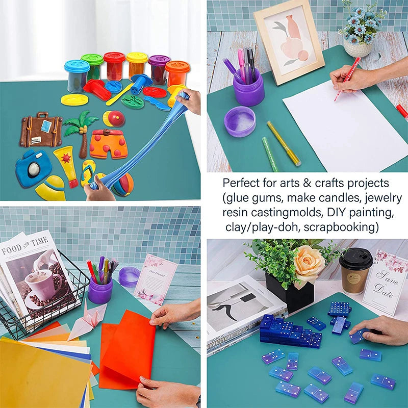 Large Silicone Heat Insulation Placemat 60x40cm Non-Slip Table Protector