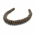 Natural Lava Stone Spacer Beads for Jewelry Making - 3x8mm & 4x10mm, Loose Beads