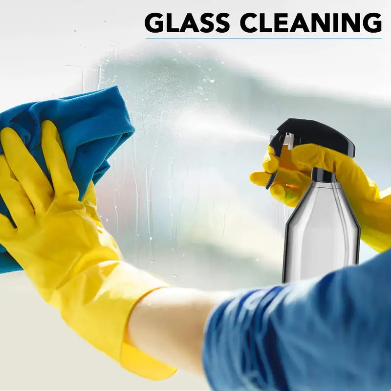 Reusable 10oz Plastic Spray Bottles Set for Gardening Cleaning and Hair Care