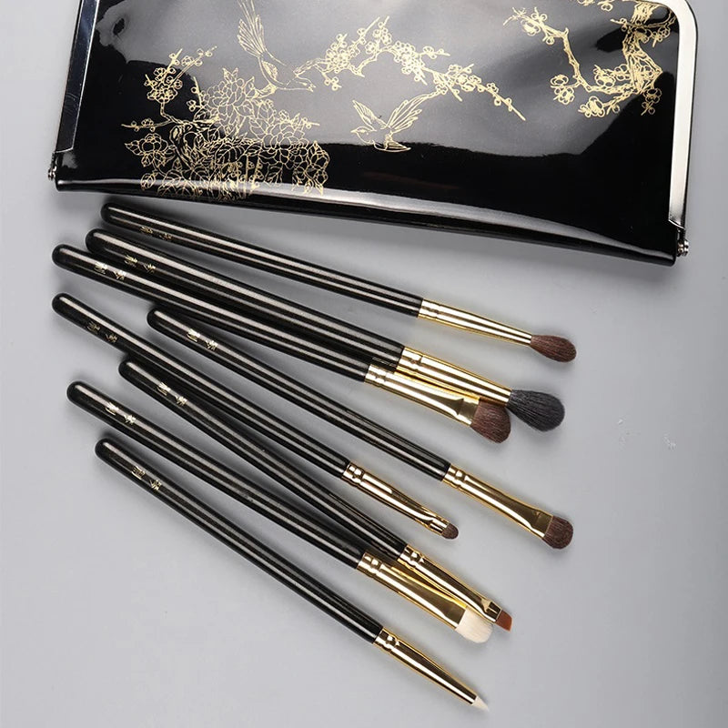 Professional Makeup Brush Set with Eye Shadow, Eyebrow & Blending Brushes