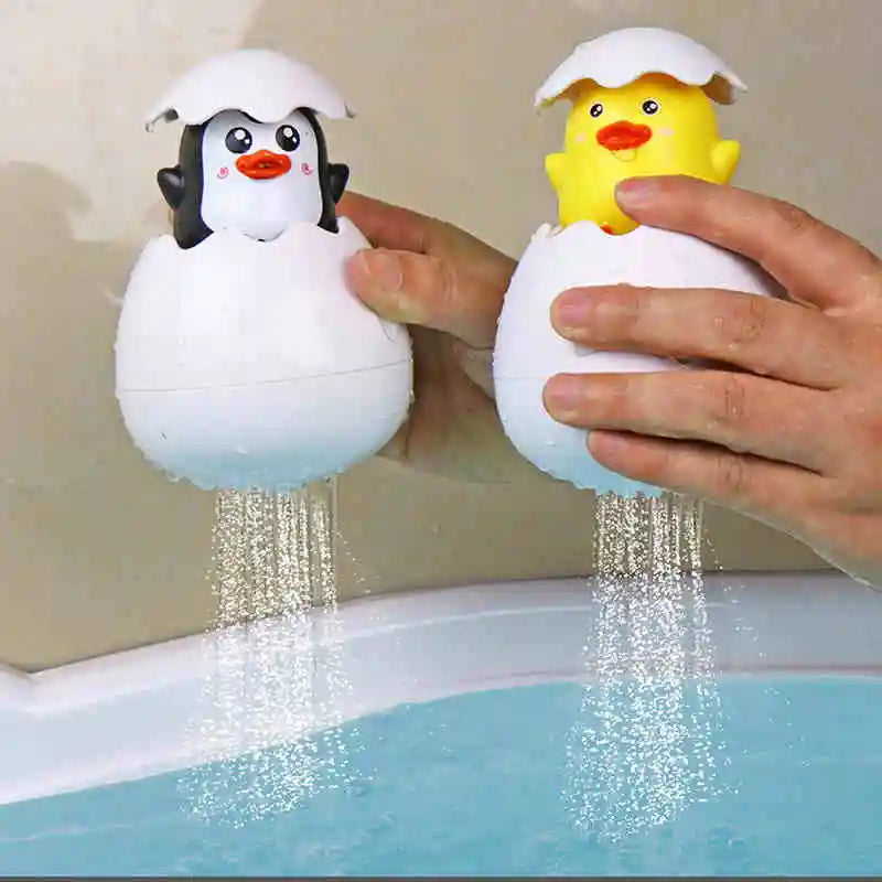 Baby Water Spray Toy with Duck Penguin for Bath & Water Play Kids Gift