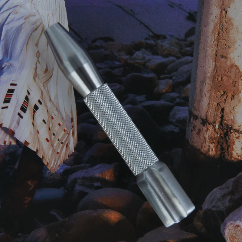 Stainless Steel Safety Razor Handle for Men Shaving