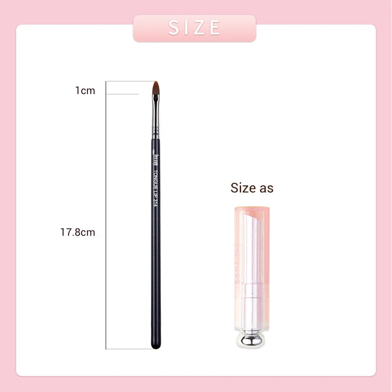 Cat Tongue Shape Lip Brush - Synthetic Hair Makeup Applicator