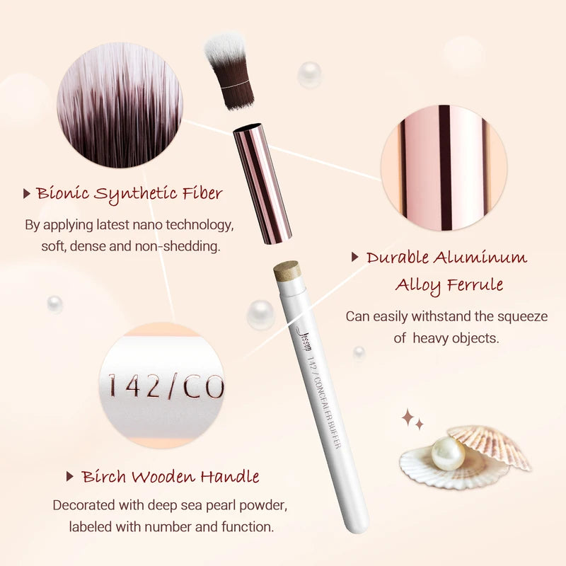 Professional Makeup Brushes Set 25 Pcs - Face Eye Powder Foundation Tools