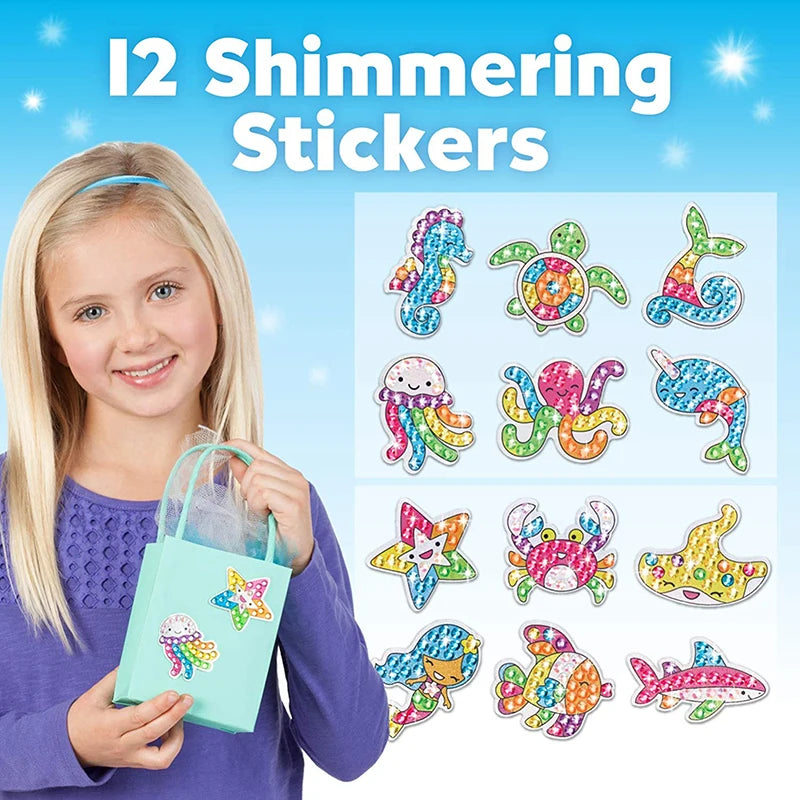 Diamond Painting Kit for Kids and Adults - Creative Art & Craft Mosaic Sticker Set
