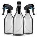 Reusable 10oz Plastic Spray Bottles Set for Gardening Cleaning and Hair Care