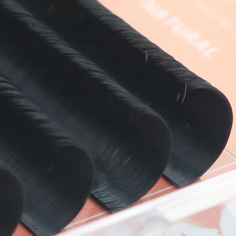 Premium Natural Matte Soft Volume Eyelash Extensions - Easy Fanning Blooming Style