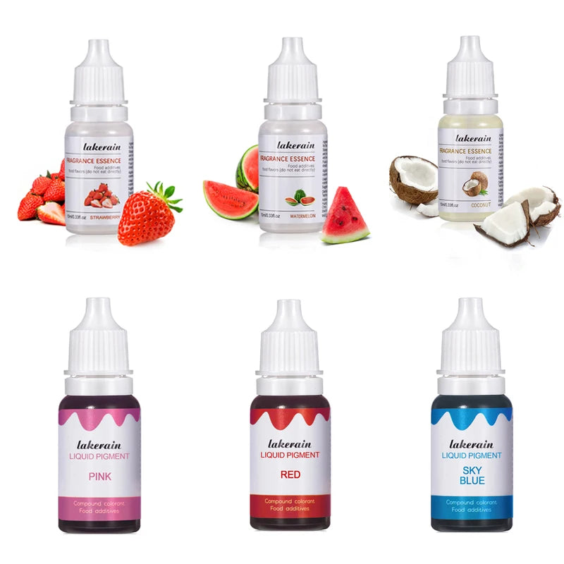 DIY Lip Gloss Kit Moisturizing Clear Gel with Pigment Glitter Oils 100ml