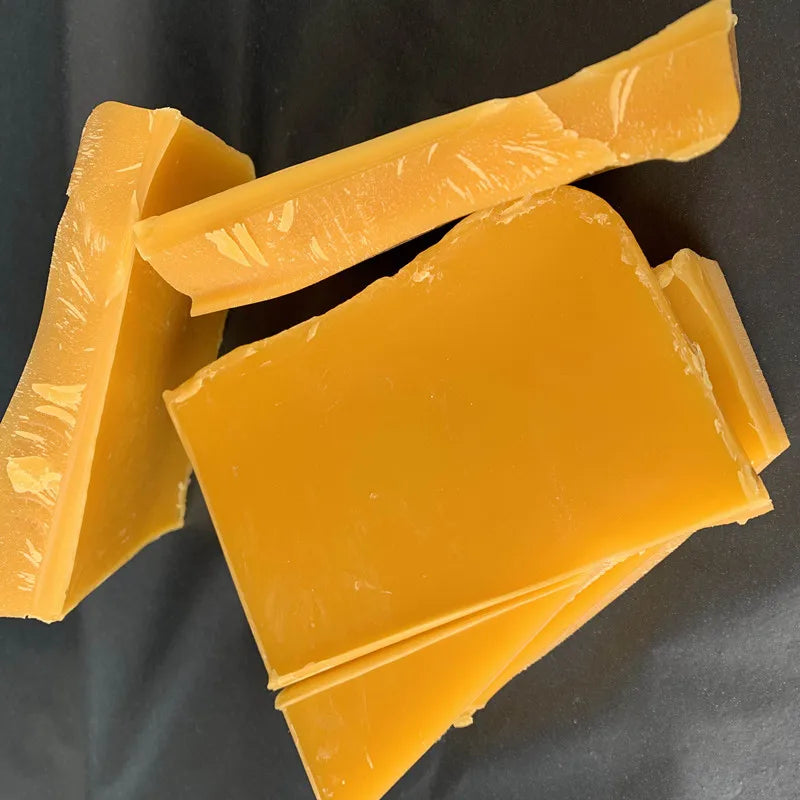 Food Grade Beeswax Block for DIY Lip Balm Soap Furniture Wax 100g-1kg