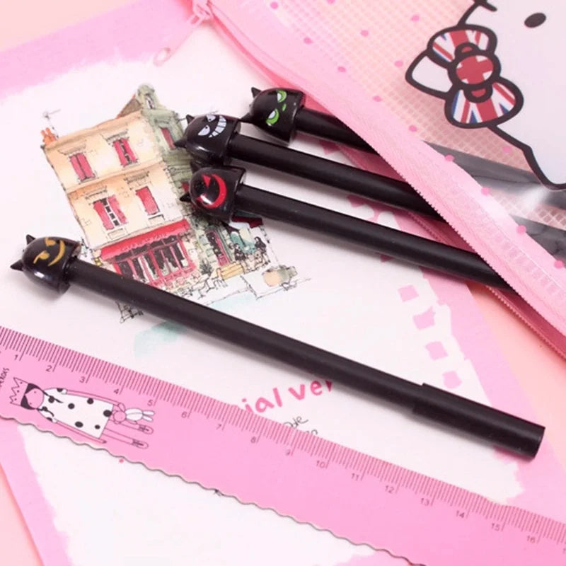 Gel Pen Set for Kids Halloween Devil Ghost Signature Writing Supplies 0.38mm