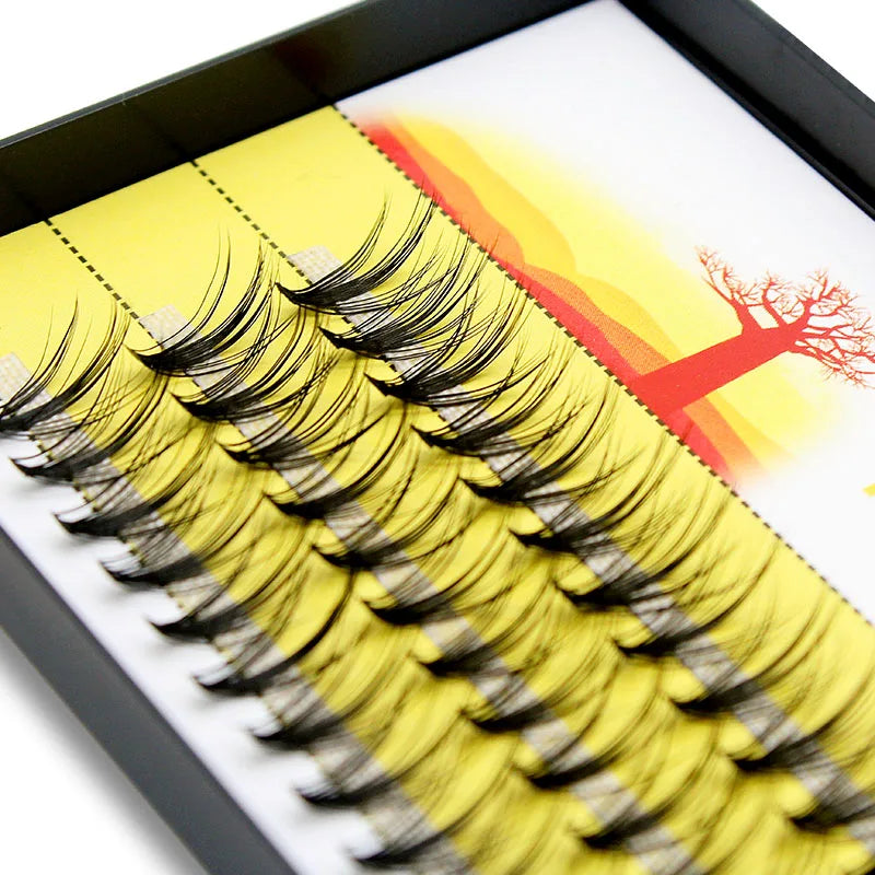 3D Mink Eyelash Extensions Bundle - Natural Faux Cluster Lashes in Multiple Variants