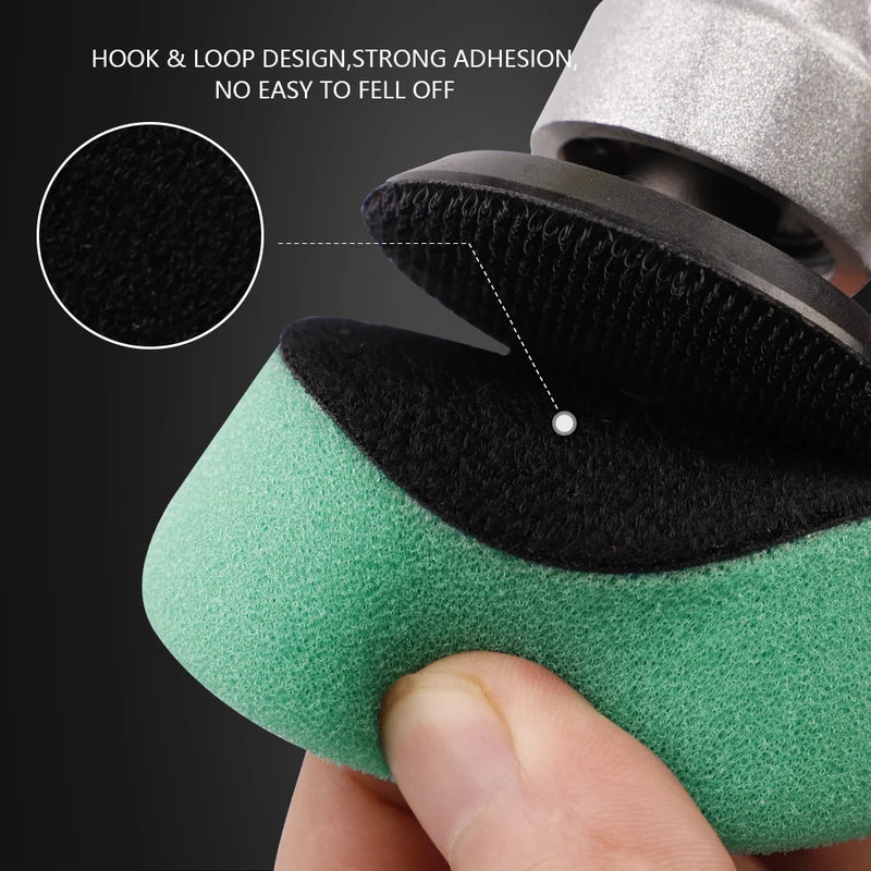 Polishing Buffing Pad Kit for 12V Cordless Machines, 1.5 & 2 Inch Sizes