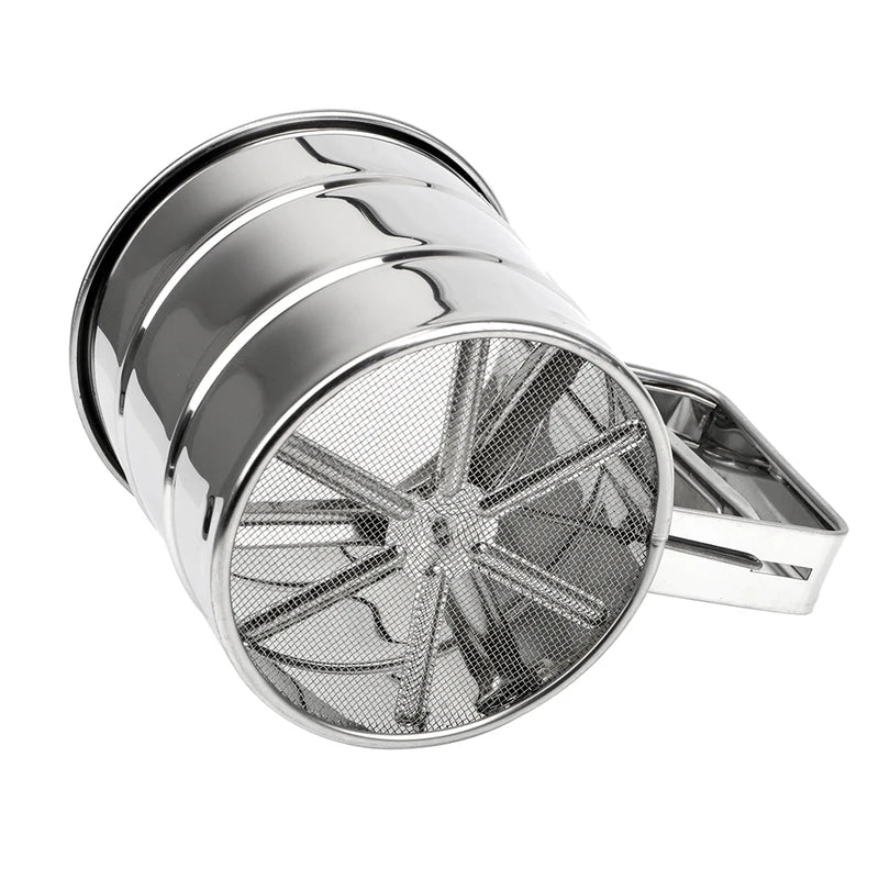 Stainless Steel Flour Sifter Cup for Baking & Cooking