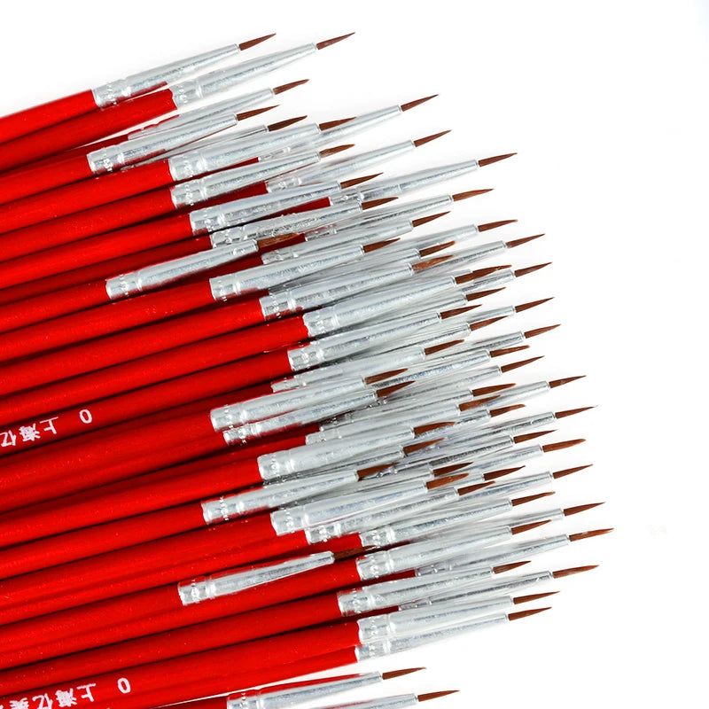 20Pcs Nail Art Brushes Set Fine Detail Drawing Pen for Acrylic & Hand Painted Nails