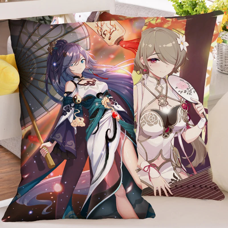 Custom Hugging Body Pillowcase Cartoon Game Room Decor - Dakimakura Cover
