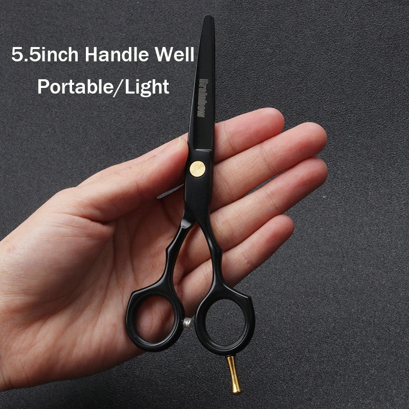 Professional Hair Cutting & Thinning Scissors - 5.5 Inch Salon Hairdressing Tools