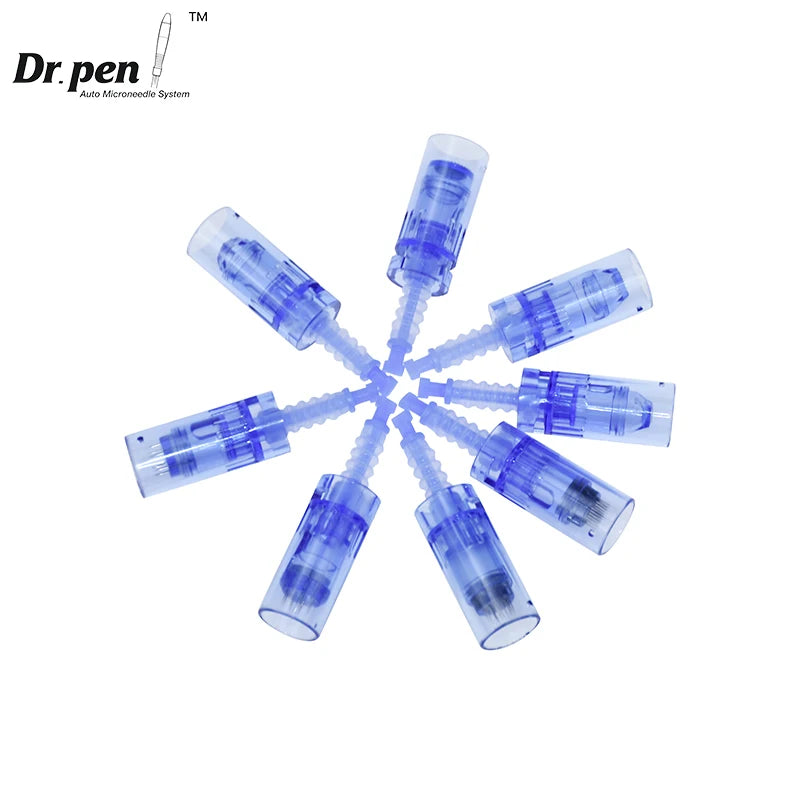 50 pcs Microneedling Replacement Cartridges for Derma Pen A6 - 12 Pin, 0.25mm