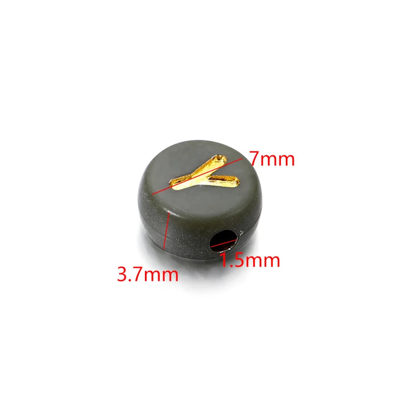 Multicolor Acrylic Letter Bead Set for Jewelry Making - DIY Spacer Loose Beads 2mm-5mm