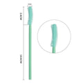 50 Pcs Disposable Silicone Eyelash Brush Applicators for Lash Extensions & Makeup