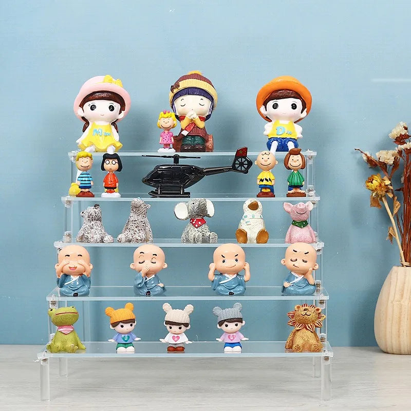 Multi-Tier Acrylic Display Stand for Cupcakes, Perfume, Figurines & Organizer