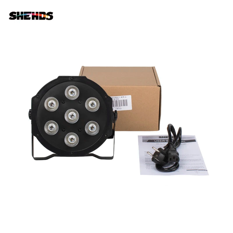 8pcs RGBW & RGBWA UV Stage Par LED Lights DMX Controller for DJ Disco Night Club