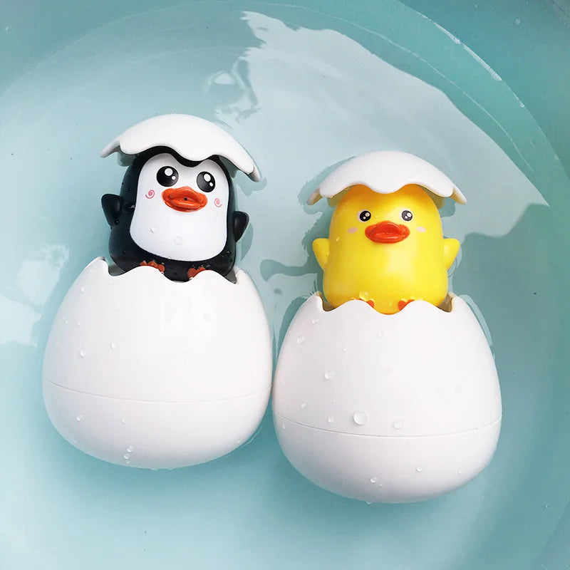 Baby Water Spray Toy with Duck Penguin for Bath & Water Play Kids Gift