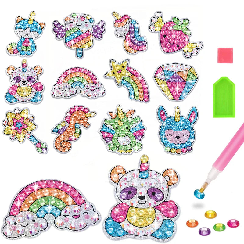 Diamond Painting Kit for Kids and Adults - Creative Art & Craft Mosaic Sticker Set
