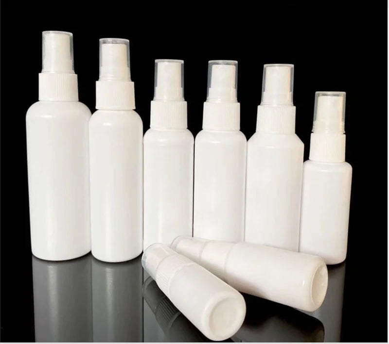 Refillable Travel Spray Bottles Set - Empty Perfume Vials with Pump Mist for Liquids