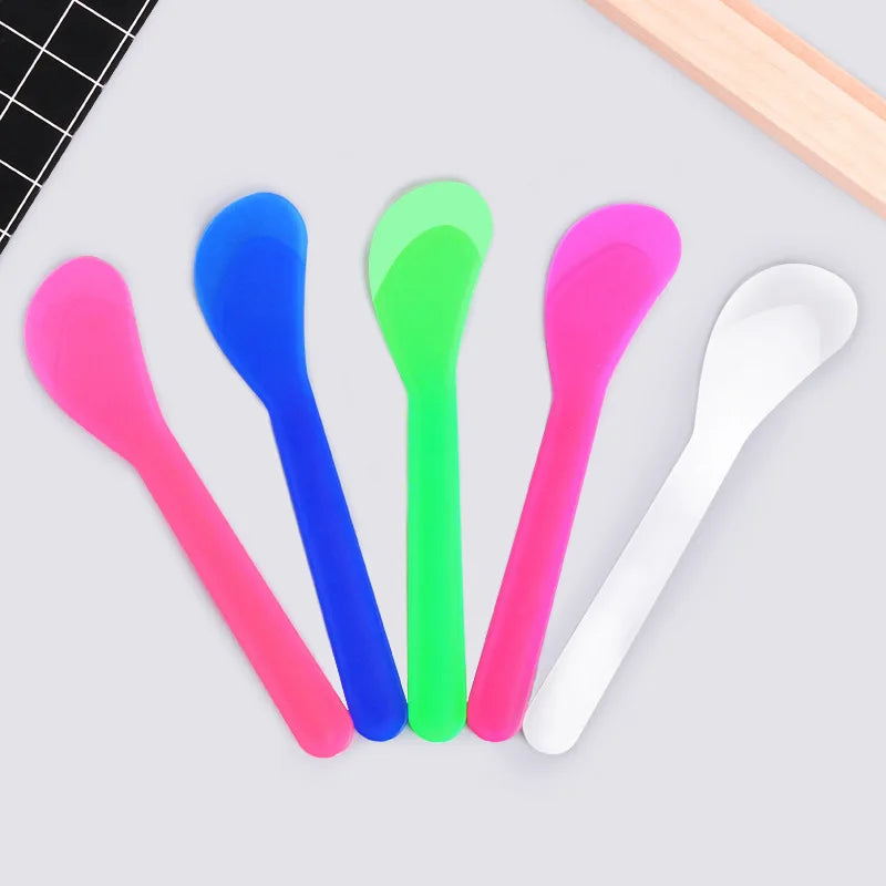 5PCS Makeup Spatula Set for Mask Mixing, Cosmetic Tool, Food-Grade Plastic