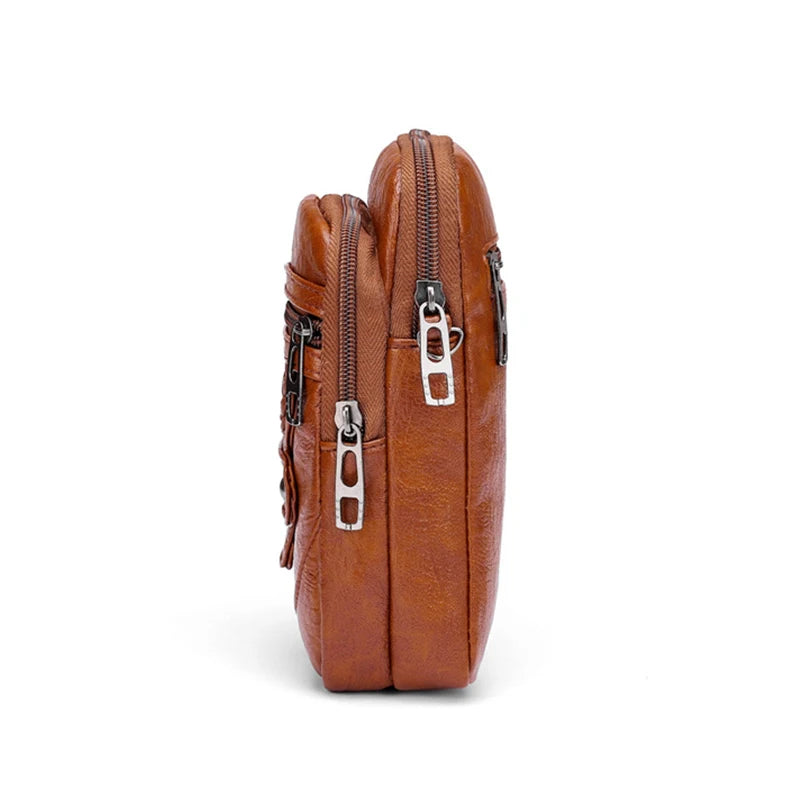 Multi-Functional Small Shoulder Bag for Women Crossbody Purse with Leather Finish